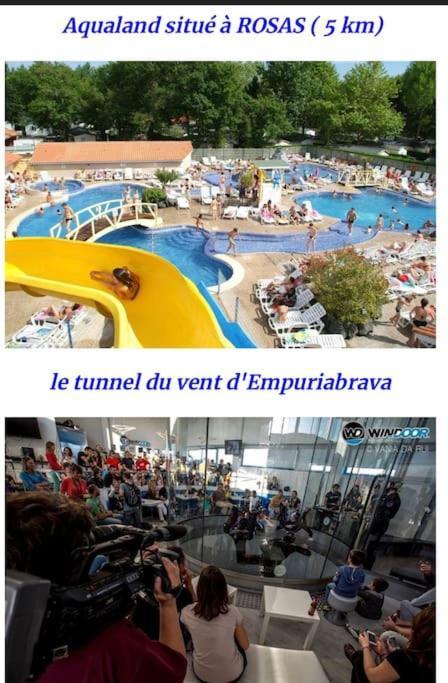 Le Canola Empuriabrava Port - 45M2 - Vue Piscine - Plage Centrale 500M- Parking Prive Gratuit Exterior foto